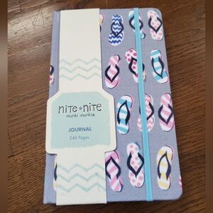 NEW nite nite by munki munki Flip Flop Journal